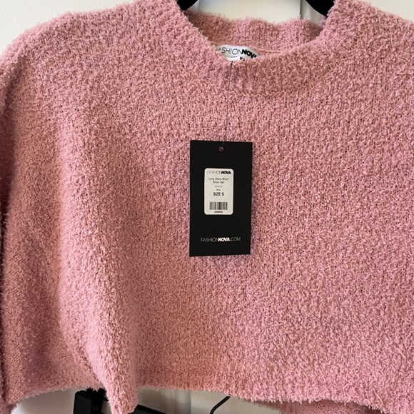 Long Story Short Short Set - Pink Small - Picture 2 of 4